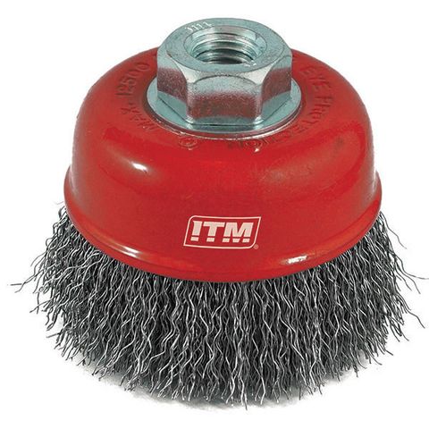 Crimped wire deals cup brush