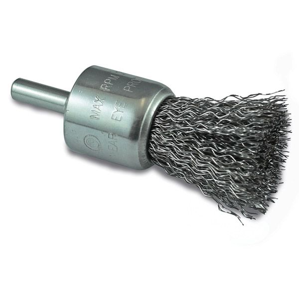 ITM CRIMP WIRE WHEEL BRUSH KIT 6PCE INCLUDES: 40MM X 2, 50MM, 63MM, 75MM  AND 50MM CUP BRUSH - TM7016-006 - ITM Industrial Products