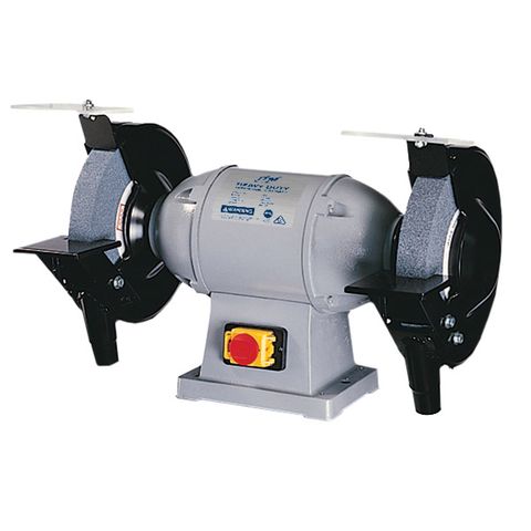 ITM INDUSTRIAL 10" BENCH GRINDER, 240V 1PH, 250 X 38 MM WHEELS