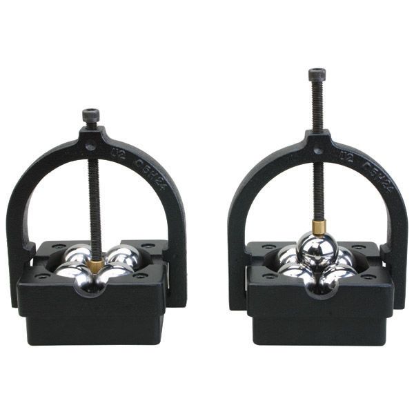 VB/BB/12 GROZ TOOL MAKERS BALL BEARING VEE BLOCK & CLAMP SET MATCHED