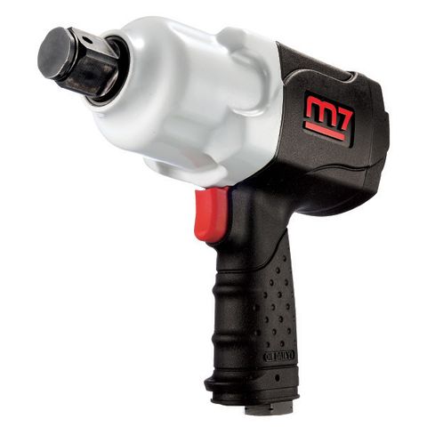 M7 IMPACT WRENCH, COMPOSITE BODY, PISTOL STYLE, 1" DR, 1300 FT/LB