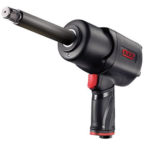 M7 IMPACT WRENCH, COMPOSITE BODY PISTOL STYLE WITH 6" EXT ANVIL, 3/4" DR, 1500 FT/LB