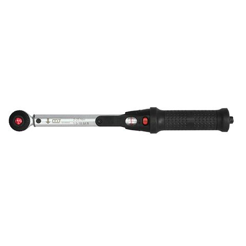 M7 1/4" TORQUE WRENCH, WINDOW SCALE TYPE, 2 WAY, 2-25NM / 1.5-18