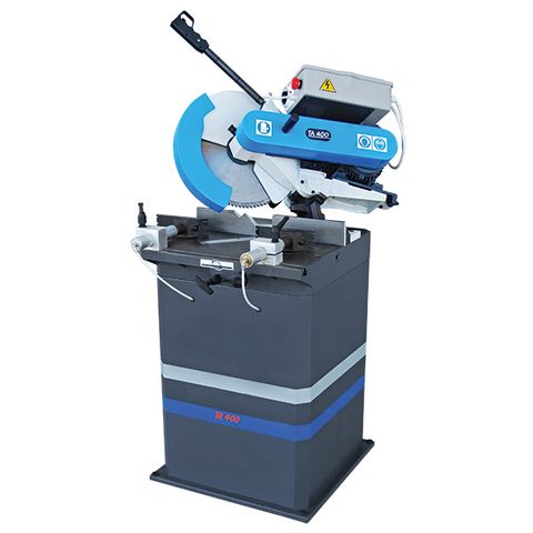 MACC 400MM 240V / 1H 3,000RPM NON FERROUS CUTTING SAW ON STAND  WITH PNEUMATIC VICE & COOLANT SPRAY