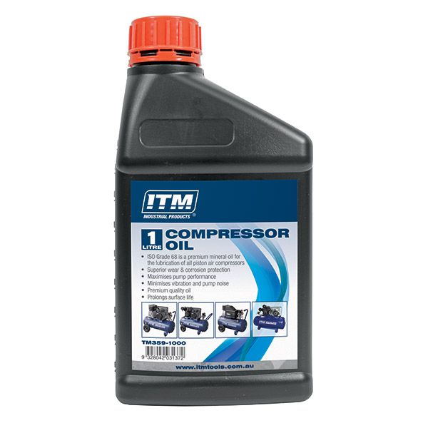 Air Compressor Oil 1l Iso68 Tm359 1000 Itm Industrial Products