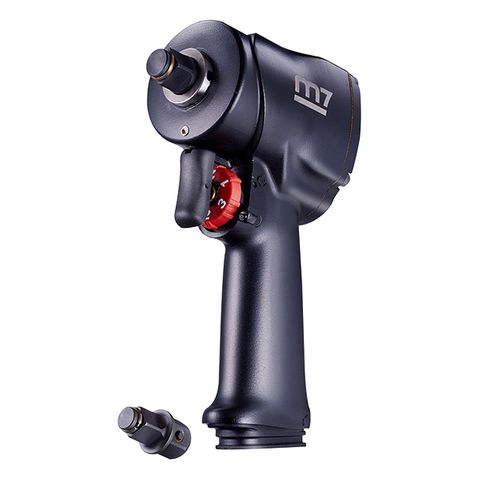 M7 STUBBY IMPACT WRENCH,  PISTOL STYLE, COMBINATION 3/8" & 1/2" DR, 600 FT/LB