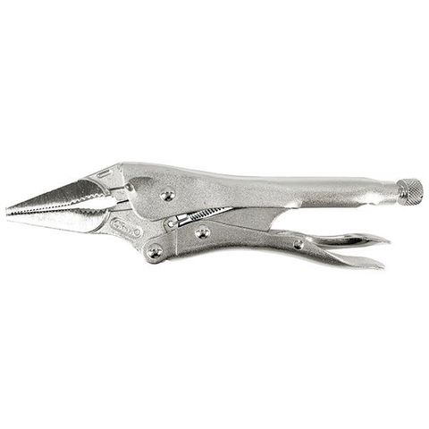 EHOMA LOCKING PLIER, LONG NOSE, 165MM