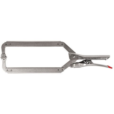 EHOMA AUTOMATIC LOCKING PLIER, C CLAMP  SWIVEL PAD 450MM