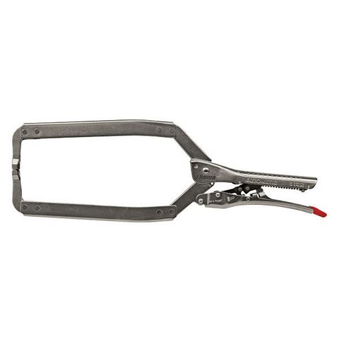 EHOMA AUTOMATIC LOCKING PLIER, C CLAMP  REGULAR TIP 450MM