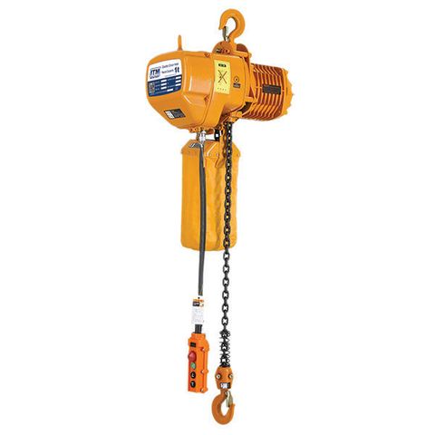 ITM ELECTRIC CHAIN HOIST, 415V, 1 TONNE, 6 METRE LIFT