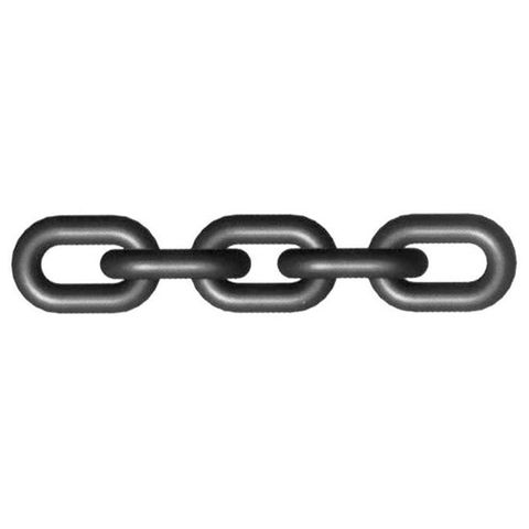 ITM G80 LIFTING CHAIN, BLACK TEMPERED, SOLD PER METRE, 1.5 TONNE, 7MM BODY