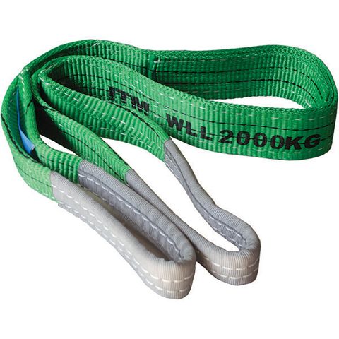 ITM FLAT WEB LIFTING SLING, 2 TONNE, 8M LENGTH