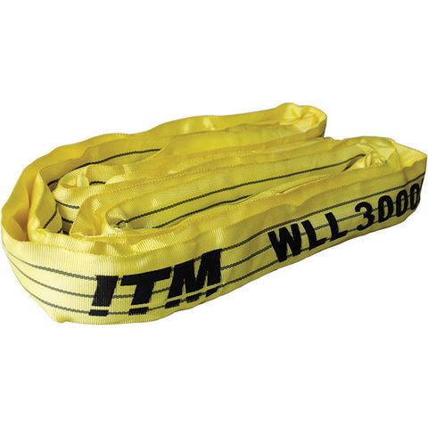 ITM ROUND LIFTING SLING, 3 TONNE, 5M LENGTH