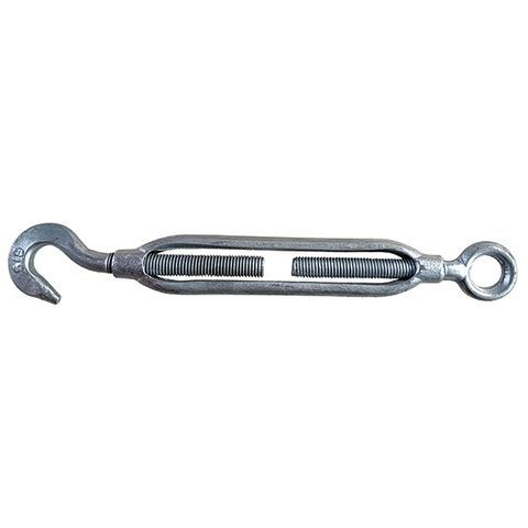 ITM TURNBUCKLE, JIS STANDARD, GALVANISED, HOOK & EYE, 16MM