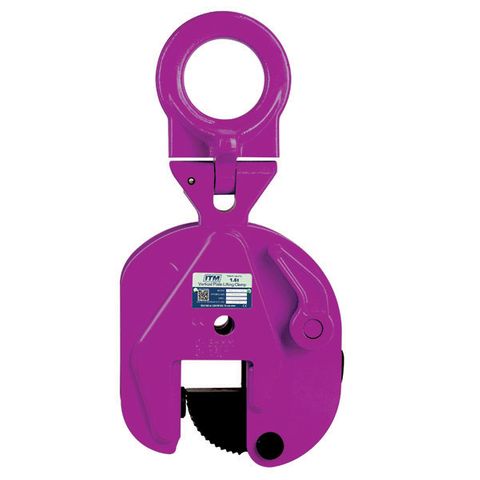 ITM VERTICAL LIFTING CLAMP, 1.6 TONNE, 20MM OPENING WIDTH