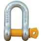 YELLOW PIN GS SCREW PIN DEE SHACKLES