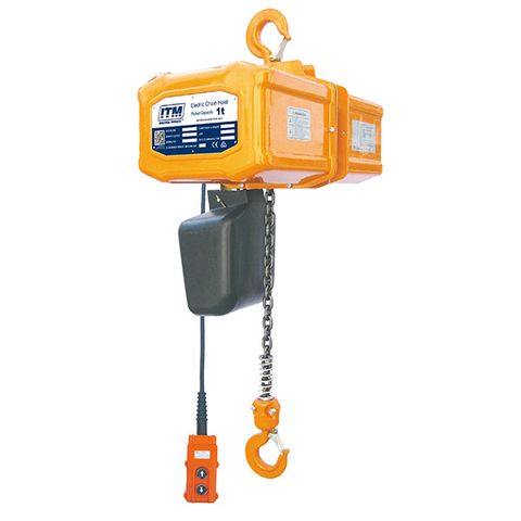 ITM 240V ELECTRIC CHAIN HOIST, 2 TONNE, 3 METRE LIFT