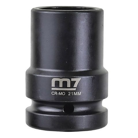 M7 IMPACT DEEP SOCKET, 3/4" DR, SQUARE 4 POINT, 22MM