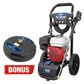 ITM PETROL PRESSURE WASHER GX200 HONDA ENGINE 3200PSI 9.5L/MIN