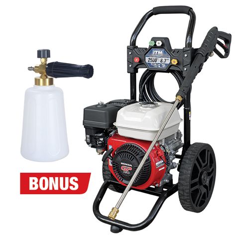 ITM PETROL PRESSURE WASHER GP160 HONDA ENGINE 2500PSI 8.7L/MIN