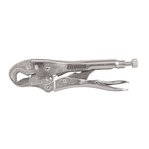 EHOMA LOCKING PLIER, ROUND JAW 175MM