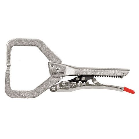 EHOMA AUTOMATIC LOCKING PLIER, C CLAMP REGULAR TIP 150MM