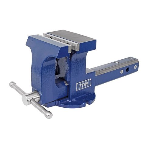 ITM TOW BAR HITCH VICE, CAST IRON 150MM