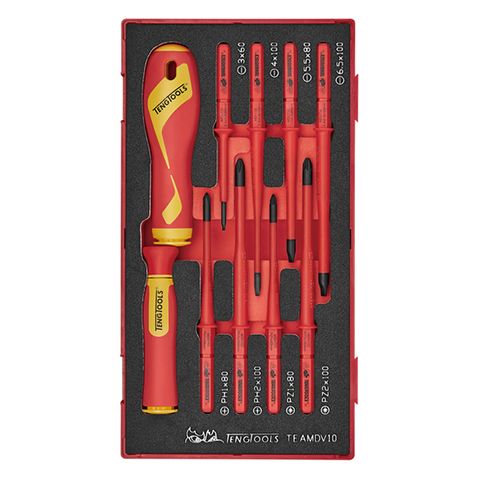 TENG 10PCE INTERCHANGEABLE BLADE SET INSULATED