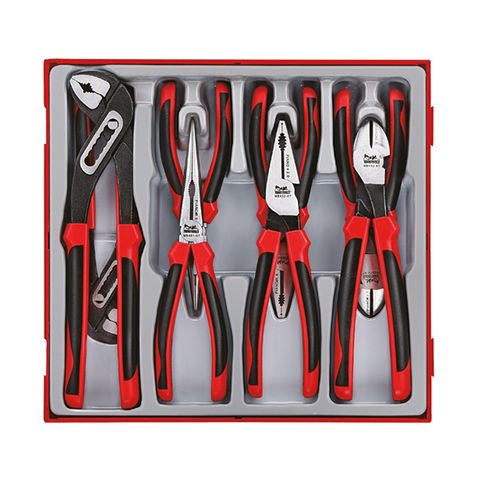 TENG 8PCE MB TPR GRIP PLIER SET - TTD-TRAY