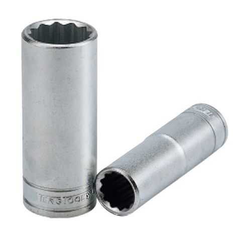 CHROME SOCKETS - 3/8" DRIVE DEEP METRIC