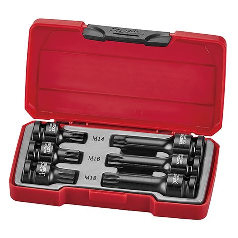 TENG 6PCE 1/2" DR. SPLINE IMPACT SOCKET SET