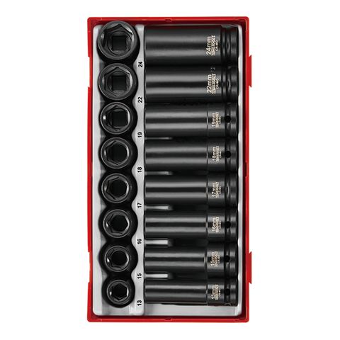 TENG 20PCE IMPACT SOCKET SET 1/2" DR. - TC-TRAY