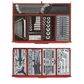 TENG 715PCE 26" 19 DRAWER STACK TOOL KIT, METRIC & IMPERIAL, PS TRAYS, RED