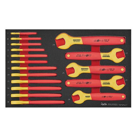 TENG 17PCE INSULATED SPANNER SET EVA3