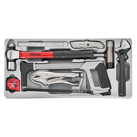 TENG 9PCE GENERAL HAND TOOL TRAY - PS-TRAY