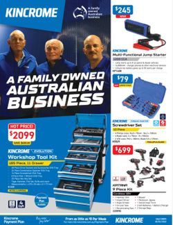 Kincrome Sale Flyer