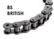 BS British Standard Chain