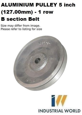 ALUMINIUM PULLEY 5 inch (127.00mm) - 1 row