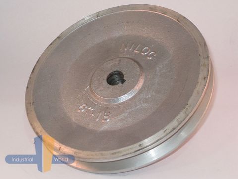 ALUMINIUM PULLEY 6 inch (152.40mm) - 1 row