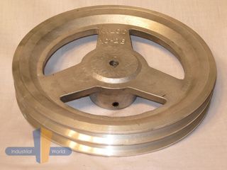 ALUMINIUM PULLEY 10 inch (254.00mm) - 2 row