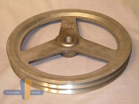 ALUMINIUM PULLEY 15 inch (381.00mm) - 2 row