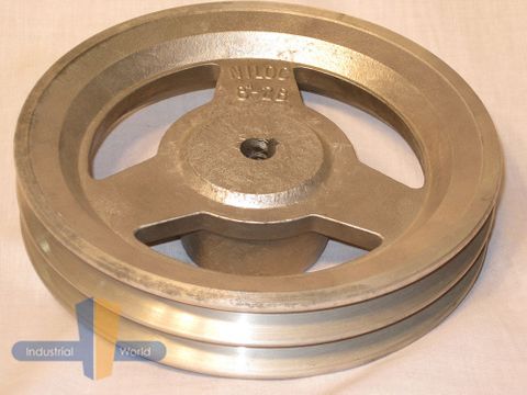 ALUMINIUM PULLEY 8 inch (203.20mm) - 2 row