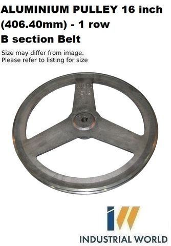 ALUMINIUM PULLEY 16 inch (406.40mm) - 1 row