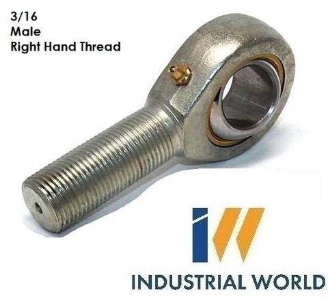 MALE IMPERIAL RIGHT HAND ROD END 3/16 INCH