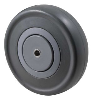 Fallshaw - 100mm energy absorbent grey rubber whee
