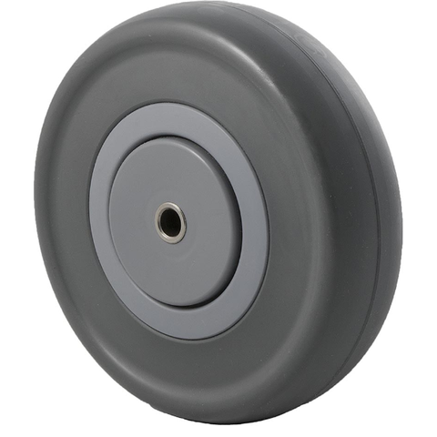 Fallshaw - 100mm energy absorbent grey rubber whee