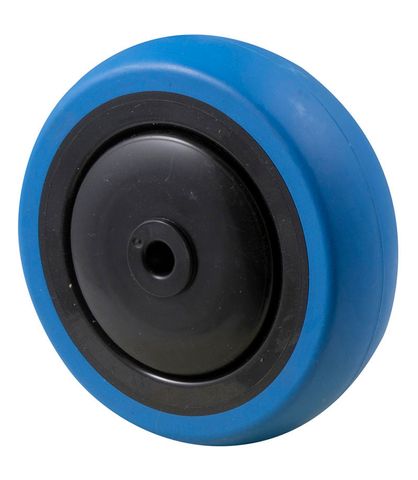 Fallshaw - 100mm x 33mm hi-res blue rubber wheel