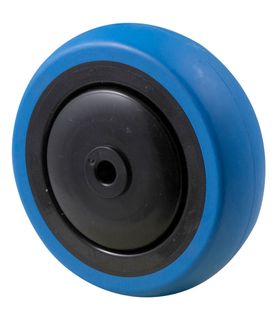 Fallshaw - 100mm x 33mm hi-res blue rubber wheel