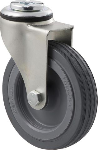 Fallshaw - 100mm x 23mm grey rubber