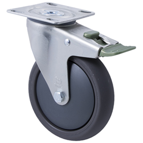 Fallshaw - 125mm polyurethane on nylon wheel